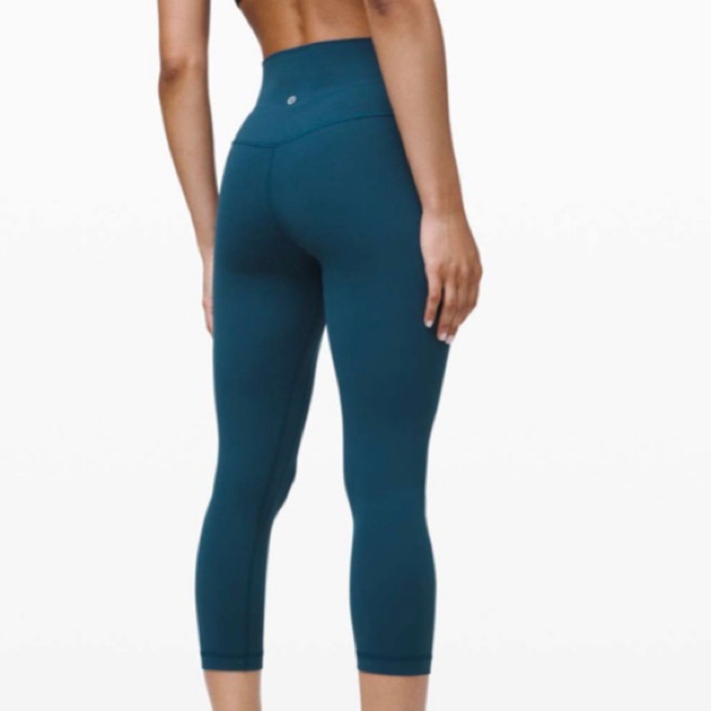 Lululemon Align Crop 21” Night Diver